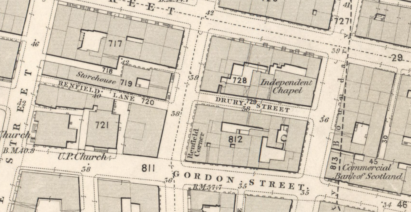 Drury Street 1856